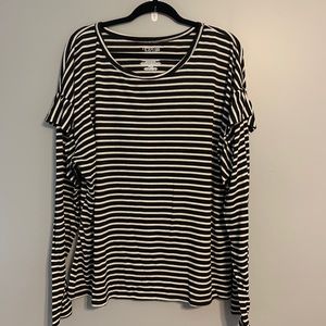 Striped Time & Tru long sleeve shirt